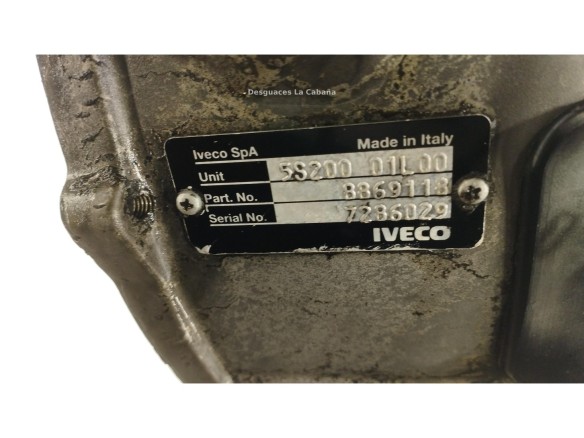 8869118 CAJA CAMBIOS IVECO DAILY III Furgón/ranchera familiar|Desguaces La Cabaña