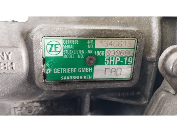 FAD CAJA CAMBIOS SKODA SUPERB I (3U4)|Desguaces La Cabaña