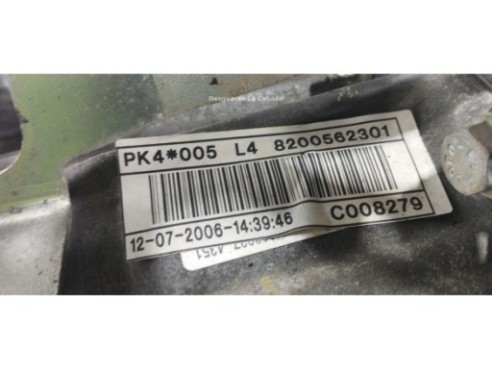 PK4005 CAJA CAMBIOS RENAULT ESPACE IV (JK0/1_)|Desguaces La Cabaña