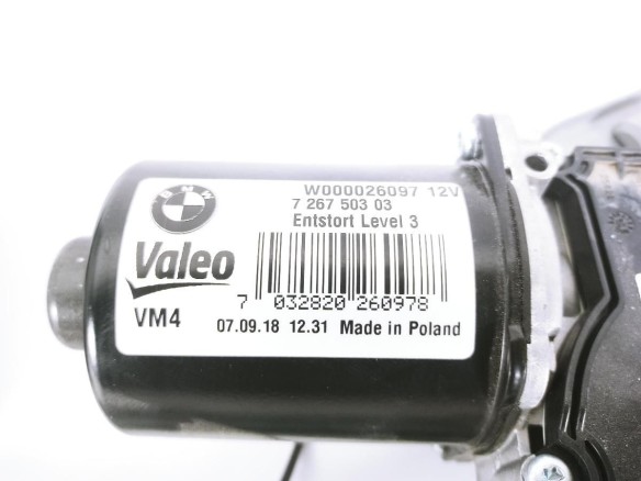 72675033 MOTOR LIMPIAPARABRISAS DEL BMW 3 Touring (F31) |Desguaces La Cabaña
