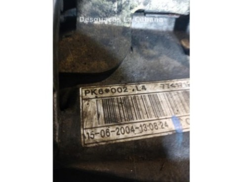 PK6002, CAJA CAMBIOS RENAULT LAGUNA II (BG0/1_)|Desguaces La Cabaña