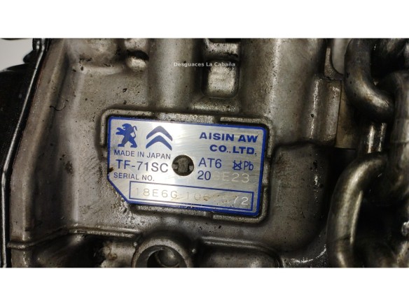 20GE23 CAJA CAMBIOS CITROEN C4 Grand Picasso II|Desguaces La Cabaña