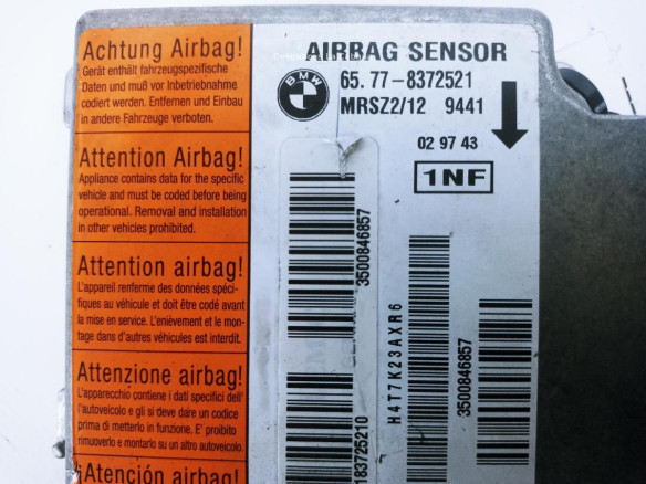 65778372521 CENTRALITA AIRBAG BMW 5 (E39) |Desguaces La Cabaña