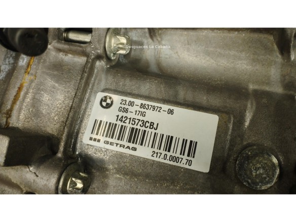23008637972 CAJA CAMBIOS BMW 4 Gran Coupe (F36)|Desguaces La Cabaña