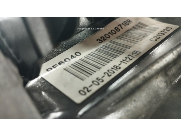 PF6040 CAJA CAMBIOS OPEL VIVARO B Furgón (X82)|Desguaces La Cabaña