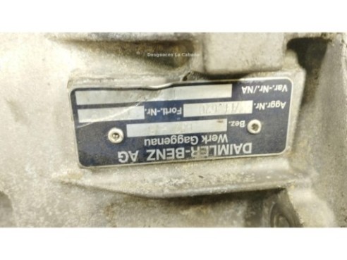 711620 CAJA CAMBIOS MERCEDES BENZ SPRINTER 2-t Furgón (901, 902)|Desguaces La Cabaña