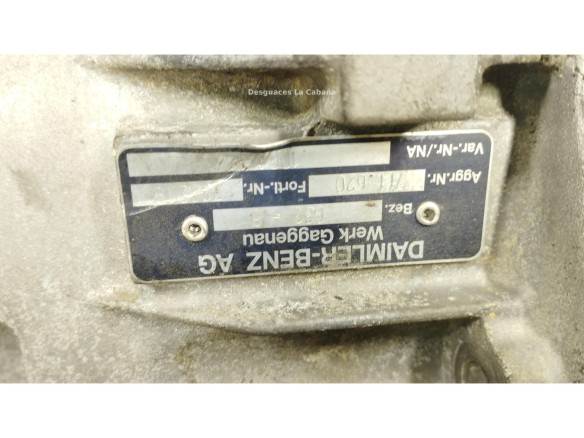 711620 CAJA CAMBIOS MERCEDES BENZ SPRINTER 2-t Furgón (901, 902)|Desguaces La Cabaña