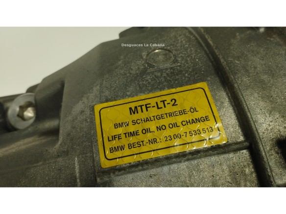 23007533513 CAJA CAMBIOS BMW Series 1|Desguaces La Cabaña