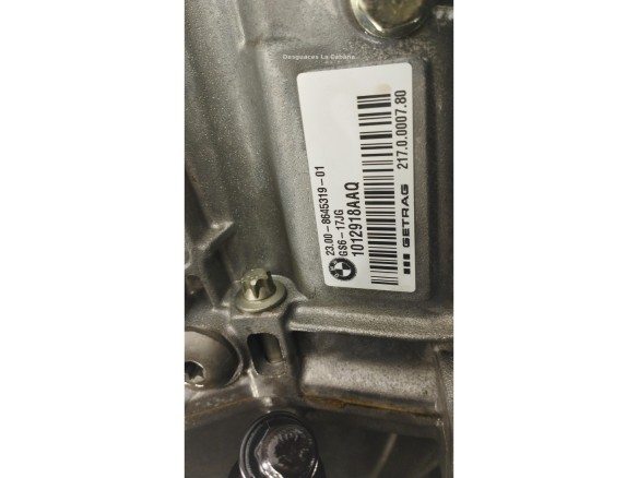 23008645319 CAJA CAMBIOS BMW Series 1|Desguaces La Cabaña