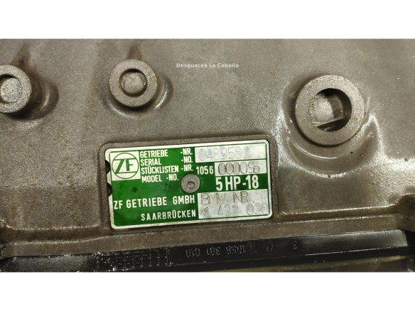 1422028 CAJA CAMBIOS BMW 5 (E39)|Desguaces La Cabaña