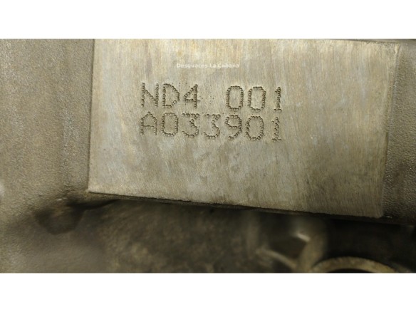 ND4001 CAJA CAMBIOS RENAULT MEGANE III Grandtour (KZ0/1)|Desguaces La Cabaña