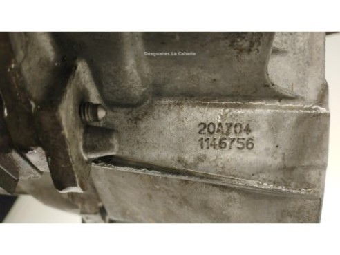 20A704 CAJA CAMBIOS PEUGEOT 208|Desguaces La Cabaña