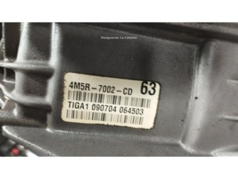 4M5R7002CD, CAJA CAMBIOS FORD FOCUS C-MAX|Desguaces La Cabaña