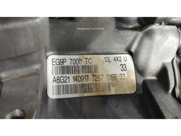 EG9P7000TC  CAJA CAMBIOS FORD MONDEO V Fastback|Desguaces La Cabaña