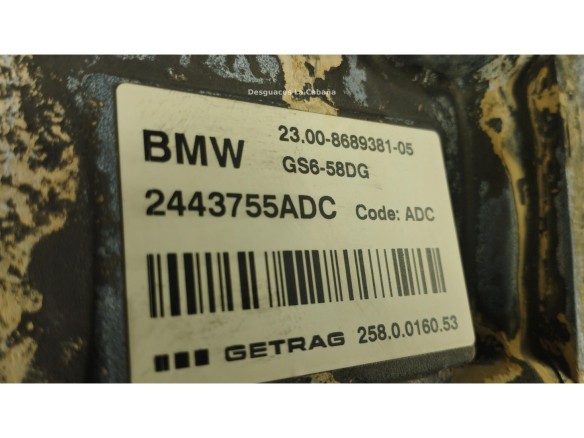 23008689381 CAJA CAMBIOS BMW 1 (F40)|Desguaces La Cabaña