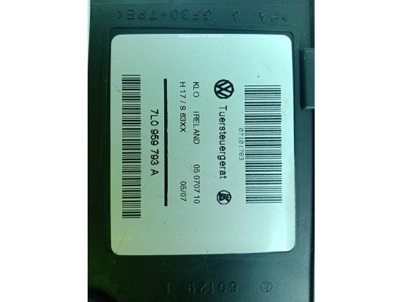 7L0959793A ELEVALUNAS PUERTA LAT DEL IZQ VW TOUAREG (7LA, 7L6, 7L7) |Desguaces La Cabaña