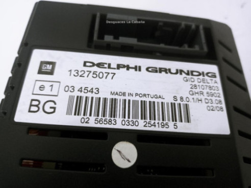 13275077 DISPLAY OPEL ASTRA H GTC (A04) |Desguaces La Cabaña