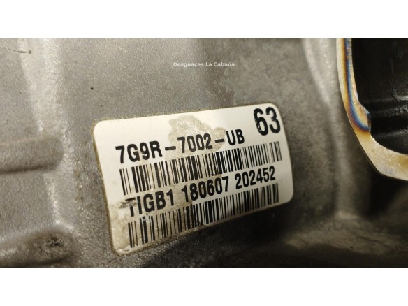 7G9R7002UB CAJA CAMBIOS FORD S-MAX (WA6)|Desguaces La Cabaña