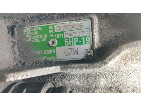 6HP19 CAJA CAMBIOS AUDI A6 (4F2, C6)|Desguaces La Cabaña
