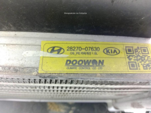 2827007630 INTERCOOLER HYUNDAI KONA (OS) |Desguaces La Cabaña
