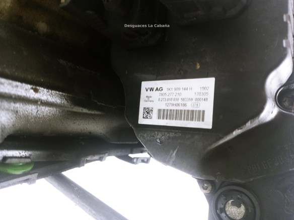 1K1909144H CREMALLERA AUDI A3 (8P1)|Desguaces La Cabaña