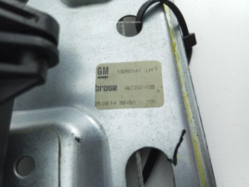 ELEVALUNAS PUERTA LAT TRA DER OPEL ZAFIRA TOURER C (P12) |Desguaces La Cabaña