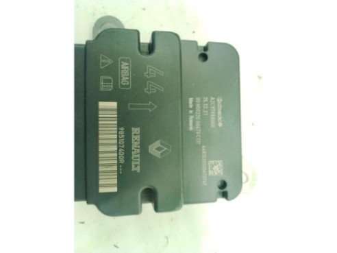 985253411R KIT AIRBAGS + SALPICADERO + CINTURONES O ANCLAJE + CENTRALIT RENAULT CAPTUR (J5_, H5_)|Desguaces La Cabaña