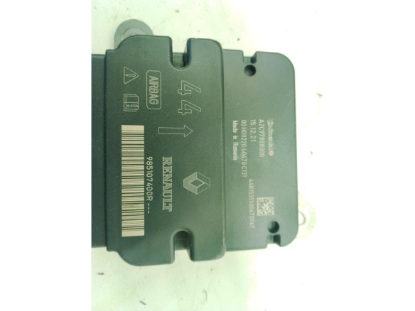 985253411R KIT AIRBAGS + SALPICADERO + CINTURONES O ANCLAJE + CENTRALIT RENAULT CAPTUR (J5_, H5_)|Desguaces La Cabaña