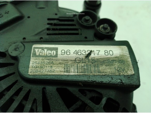 9646321780 ALTERNADOR CITROEN C5 III (RD_)|Desguaces La Cabaña
