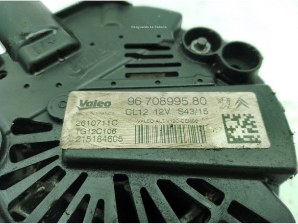 9818677980 ALTERNADOR CITROEN C4 Grand Picasso II|Desguaces La Cabaña