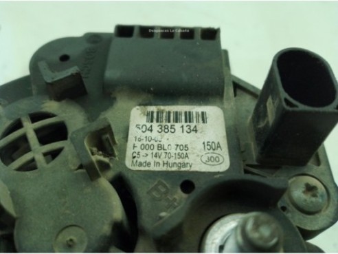 504385134 ALTERNADOR FIAT DUCATO Furgón (250_, 290_)|Desguaces La Cabaña