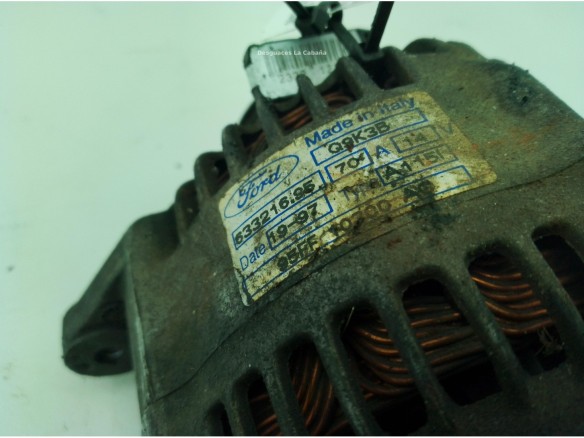 63321 1695 ALTERNADOR FORD ESCORT VII (GAL, AAL, ABL)|Desguaces La Cabaña