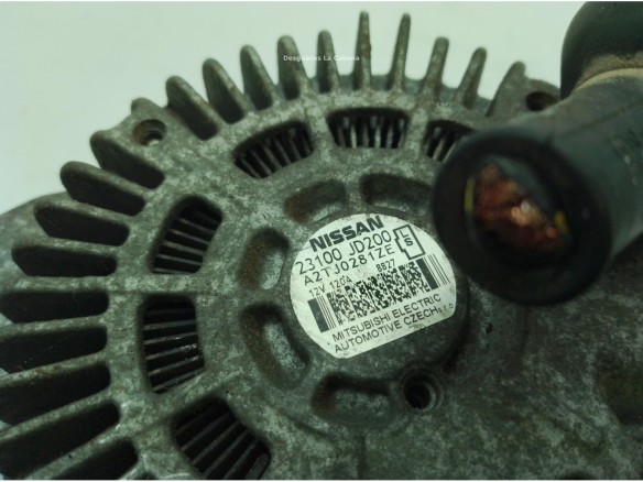 23100JD200 ALTERNADOR NISSAN QASHQAI / QASHQAI +2 I (J10, JJ10)|Desguaces La Cabaña