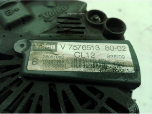 7576513 8002 ALTERNADOR CITROEN C3 Picasso|Desguaces La Cabaña