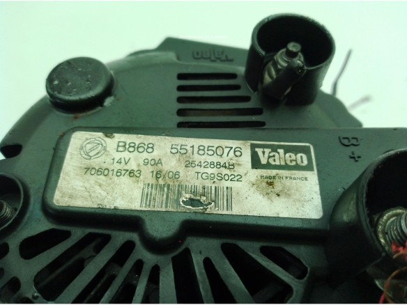 55185076 ALTERNADOR FIAT FIORINO Furgón/ranchera familiar (225_)|Desguaces La Cabaña