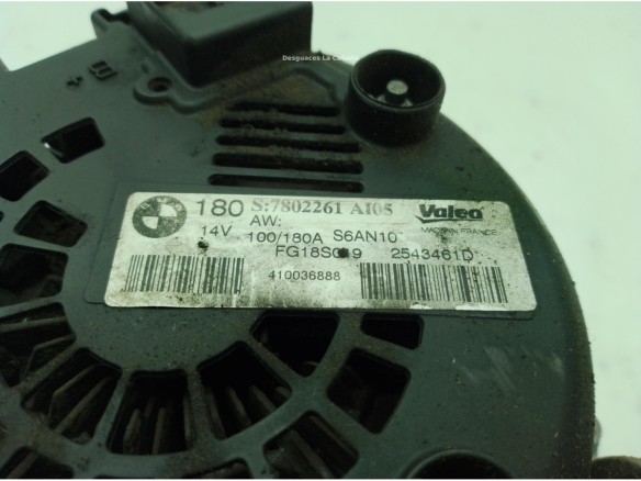 7802261 ALTERNADOR BMW X1 (E84)|Desguaces La Cabaña