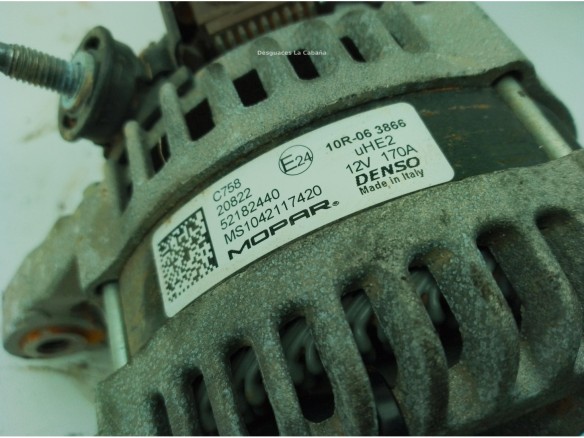 0000052182440 ALTERNADOR FIAT 500X (334_)|Desguaces La Cabaña