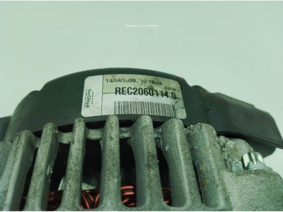 REC20601140 ALTERNADOR OPEL ASTRA H (A04)|Desguaces La Cabaña