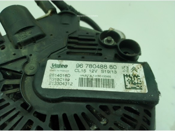  9678048880 ALTERNADOR PEUGEOT 5008|Desguaces La Cabaña