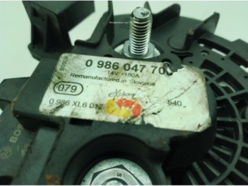 A2721540102 ALTERNADOR MERCEDES BENZ CLS (C219)|Desguaces La Cabaña