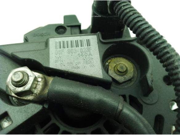 06F903023F ALTERNADOR SKODA OCTAVIA II (1Z3)|Desguaces La Cabaña