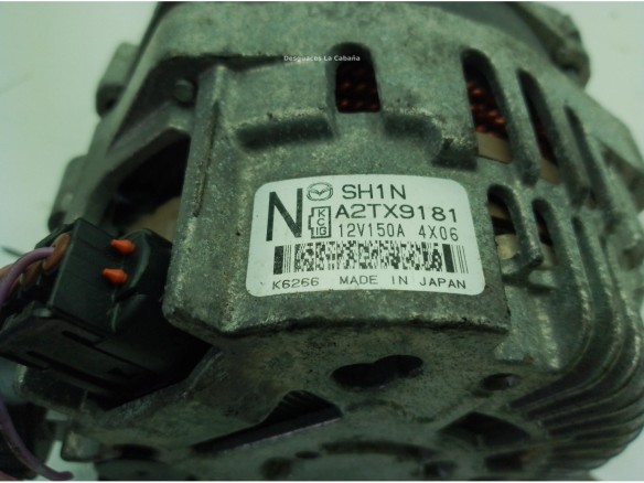  A2TX9181 ALTERNADOR MAZDA 6 Ranchera familiar (GJ, GL)|Desguaces La Cabaña