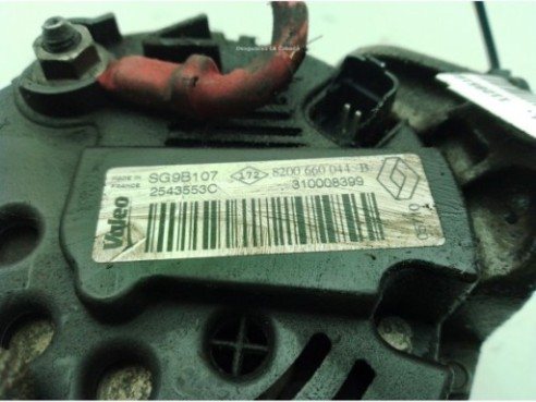 310008399 ALTERNADOR DACIA SANDERO|Desguaces La Cabaña