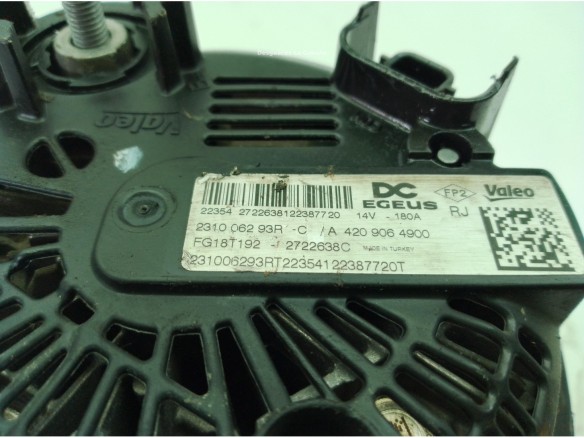 A4209064900 ALTERNADOR RENAULT KANGOO BE BOP (KW0/1_)|Desguaces La Cabaña
