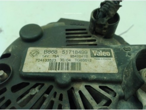 0000052003513 ALTERNADOR LANCIA YPSILON (843_)|Desguaces La Cabaña