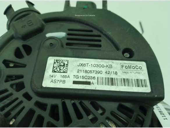 2118057390 ALTERNADOR FORD TRANSIT CONNECT Furgón|Desguaces La Cabaña