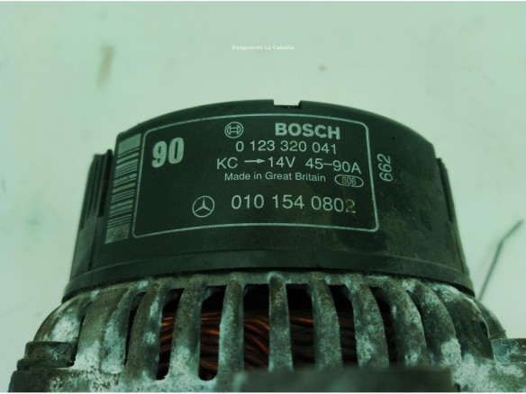 0123320041 ALTERNADOR MERCEDES BENZ CLASE E (W210)|Desguaces La Cabaña