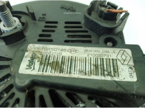231000026R ALTERNADOR RENAULT SCENIC III (JZ0/1_)|Desguaces La Cabaña