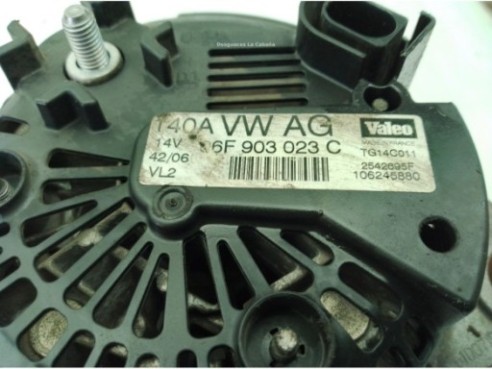 06F903023F ALTERNADOR SEAT LEON (1P1)|Desguaces La Cabaña