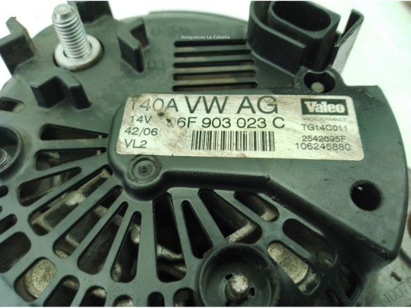 06F903023F ALTERNADOR SEAT LEON (1P1)|Desguaces La Cabaña
